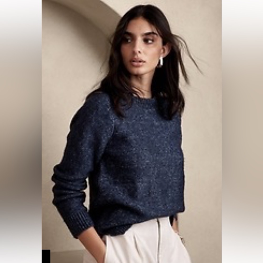 Banana Repbulic Pullover Sweater in Preppy Navy